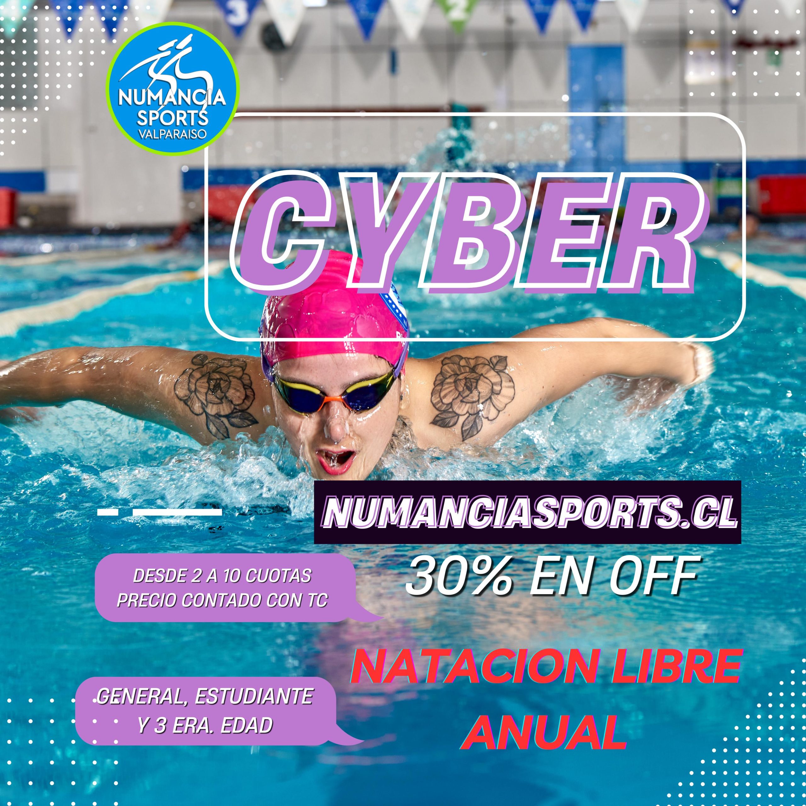 cyber natacion